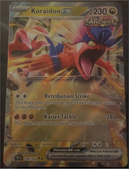 2024 Pokémon SV05: Temporal Forces #120 Koraidon ex — front