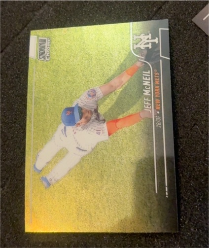 2022 Topps Stadium Club Chrome #351 Jeff McNeil — front