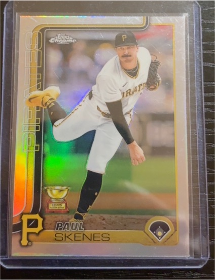 2025 Topps Chrome #300 Paul Skenes — front