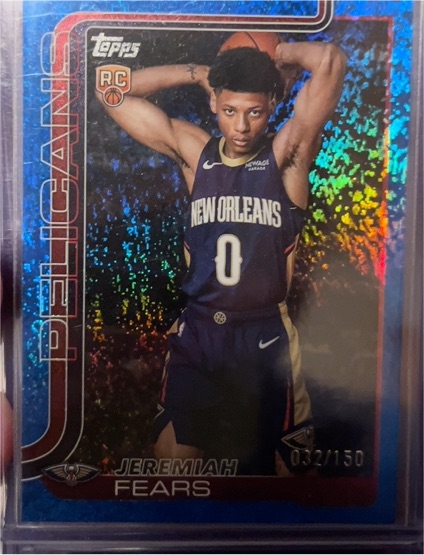 2025-26 Topps #207 Jeremiah Fears — front