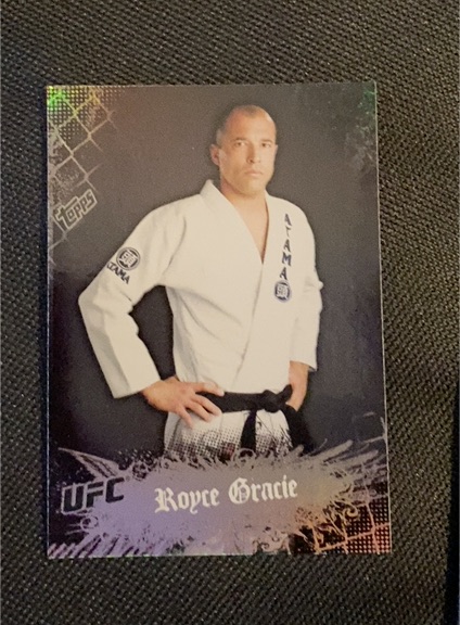 2010 Topps UFC Main Event #1 Royce Gracie — front