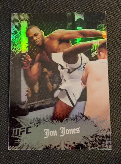 2010 Topps UFC Main Event #16 Jon Jones — front