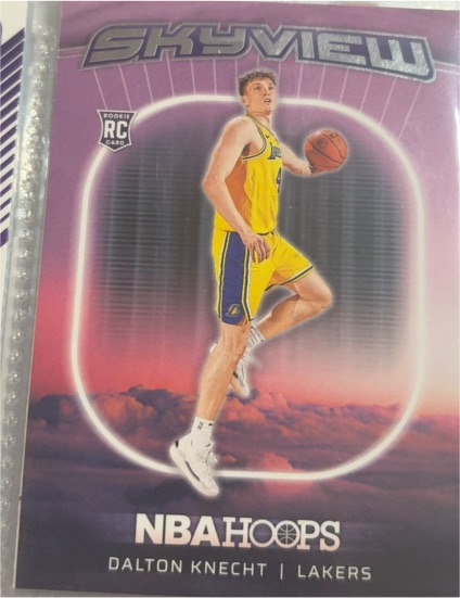 2024-25 Panini NBA Hoops #4 Dalton Knecht Skyview — front