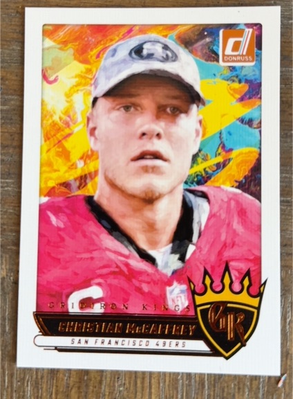2025 Panini Donruss #GK-CMY Christian McCaffrey — front