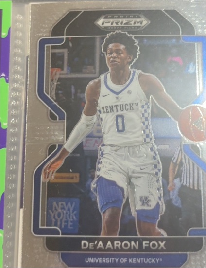 2022 Panini Prizm Draft Picks #11 De'Aaron Fox — front