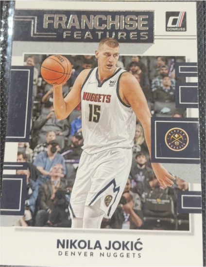 2022-23 Donruss #16 Nikola Jokic Franchise Features — front