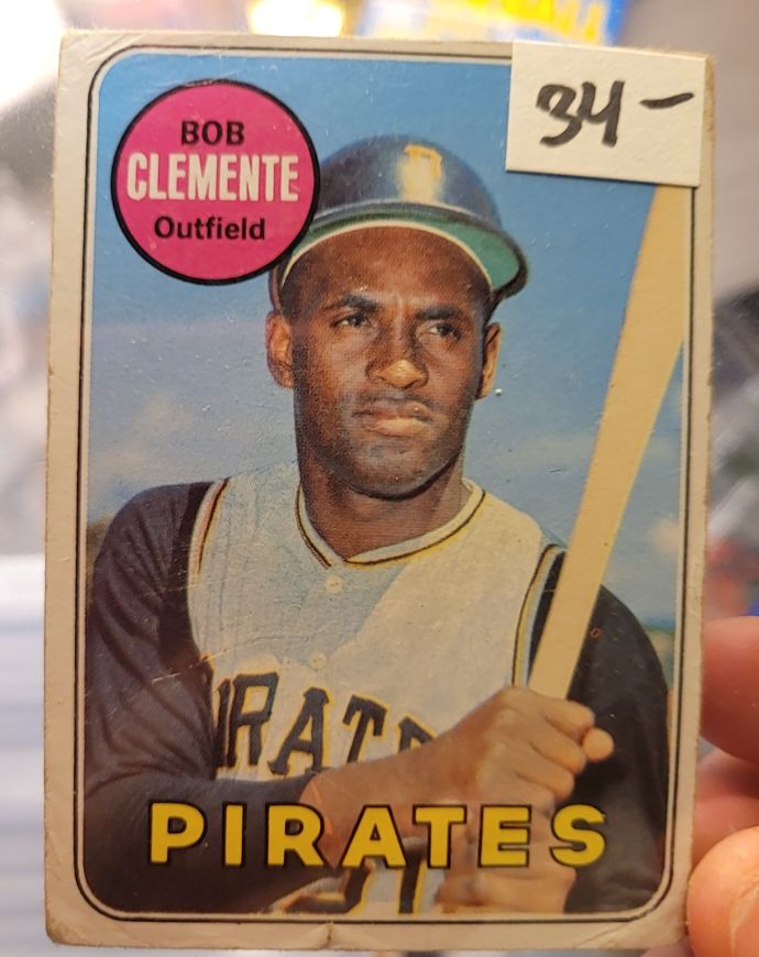 1969 Topps #50 Bob Clemente — front