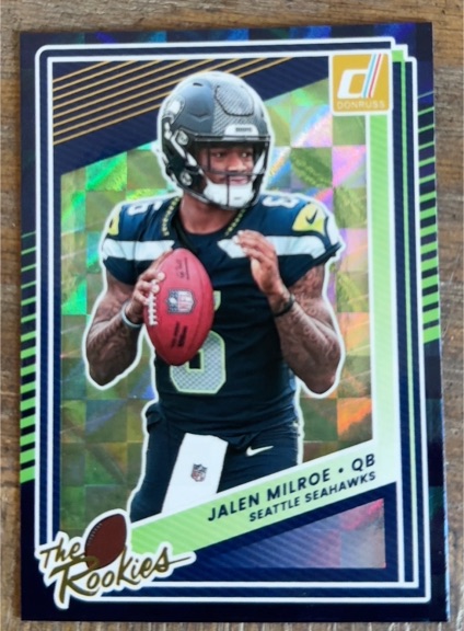 2025 Donruss #12 Jalen Milroe The Rookies — front