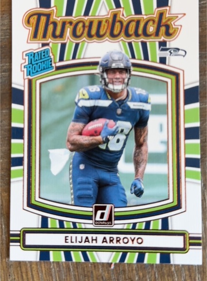 2025 Donruss Throwback #44 Elijah Arroyo — front