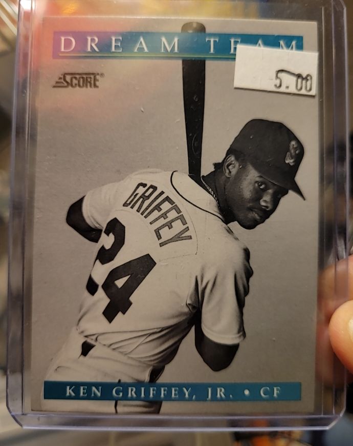 1991 Score #892 Ken Griffey, Jr. — front