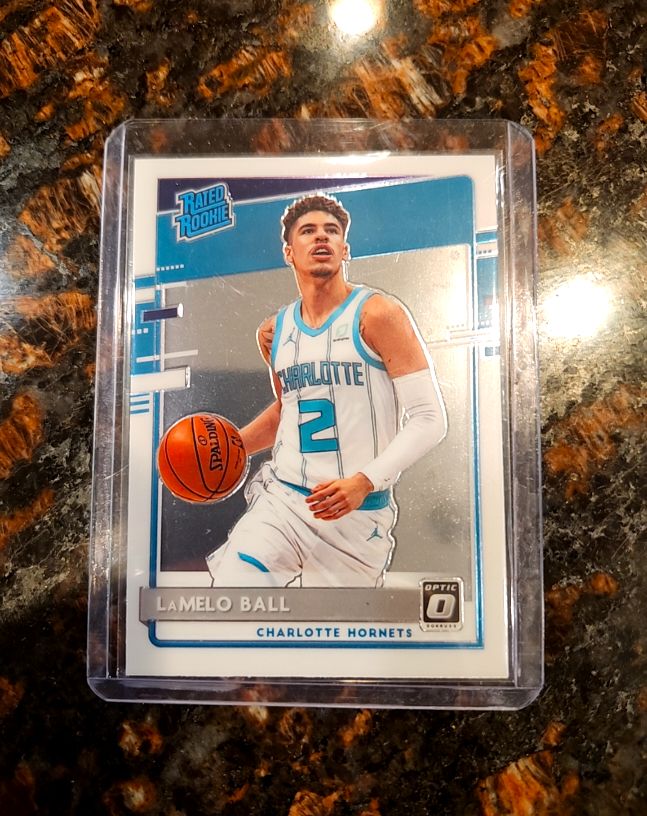 2020-21 Panini Donruss Optic #153 LaMelo Ball — front