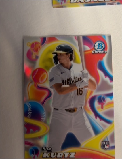 2025 Bowman Chrome #MM-25 Nick Kurtz — front