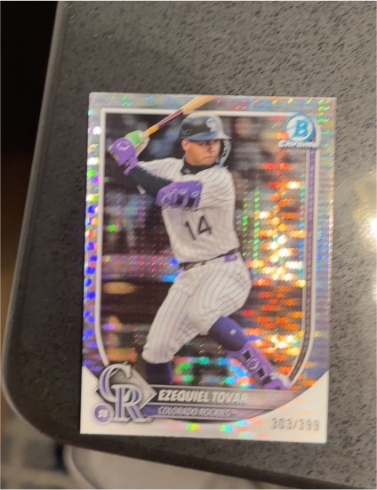 2025 Bowman Chrome #303 Ezequiel Tovar — front