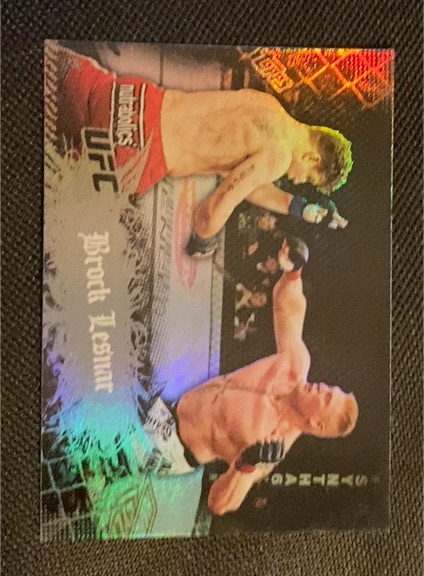 2010 Topps UFC Main Event #66 Brock Lesnar — front