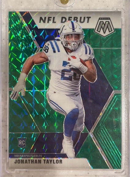 2020 Panini Mosaic #276 Jonathan Taylor — front