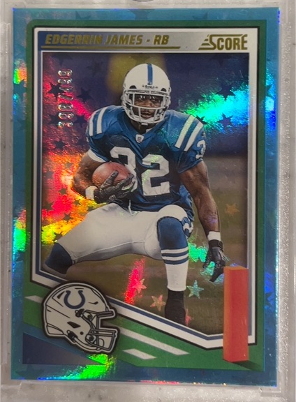 2025 Panini Score #68 Edgerrin James — front
