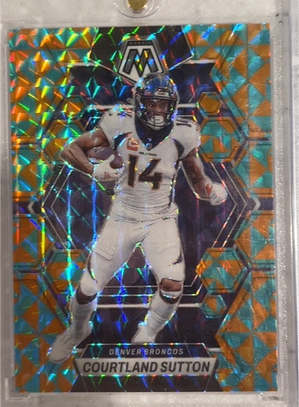 2023 Panini Mosaic #67 Courtland Sutton — front