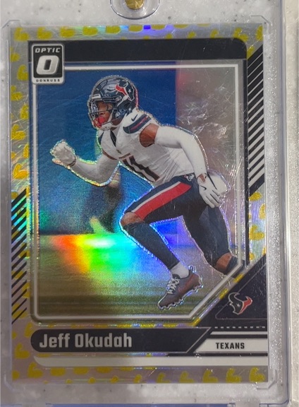 2024 Donruss Optic #81 Jeff Okudah — front
