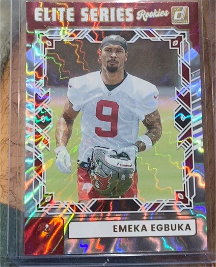 2025 Panini Donruss #ESR-EEA Emeka Egbuka — front
