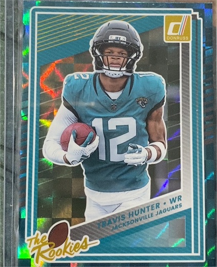 2025 Donruss #3 Travis Hunter The Rookies — front