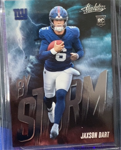 2025 Panini Absolute Football #7 Jaxson Dart By Storm — front