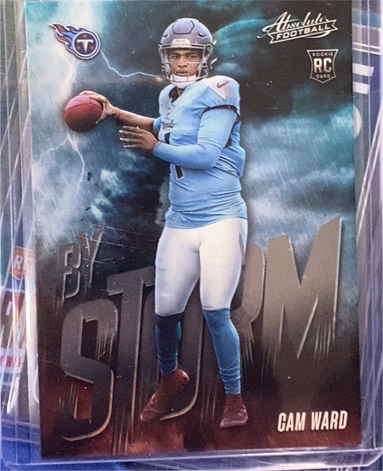 2025 Panini Absolute Football #3 Cam Ward By Storm — front