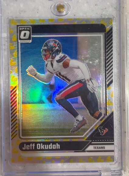 2024 Panini Donruss Optic #81 Jeff Okudah — front