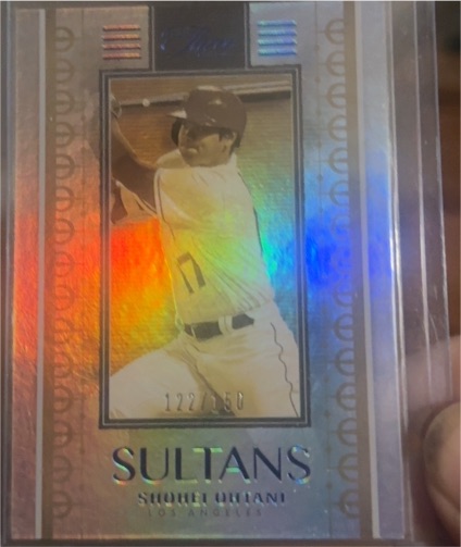 2022 Panini Three and Two Sultans #S-21 Shohei Ohtani — front