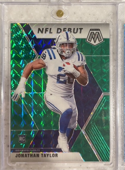 2020 Panini Mosaic #276 Jonathan Taylor NFL Debut — front