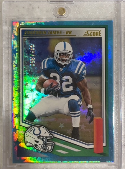 2025 Panini Score #68 Edgerrin James — front
