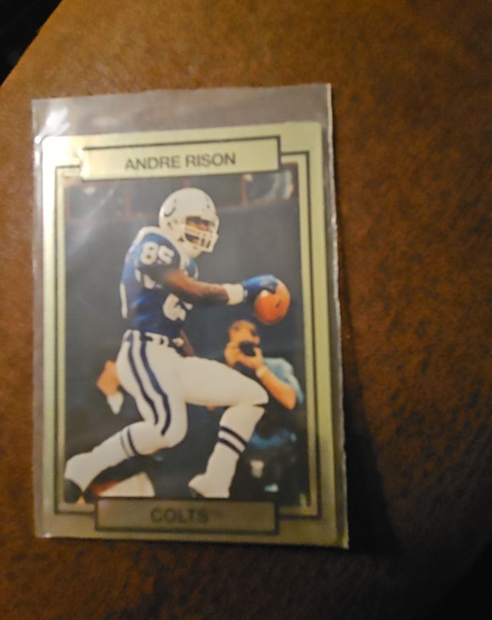 1990 Action Packed #107 Andre Rison — front