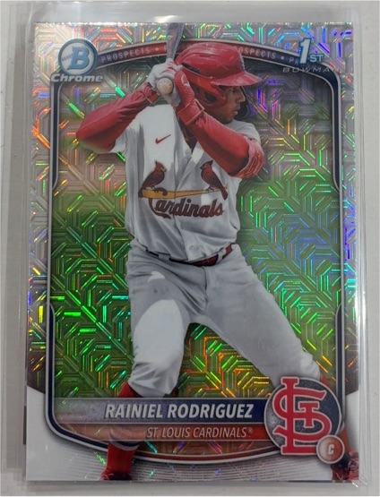 2025 Bowman Chrome #BCP-200 Rainiel Rodriguez — front