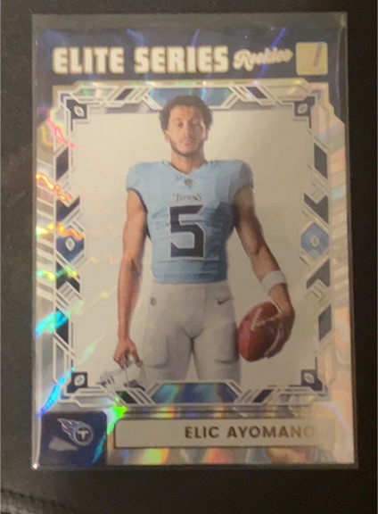 2025 Panini Donruss #ESR-EAR Elic Ayomanor Elite Series Rookies — front