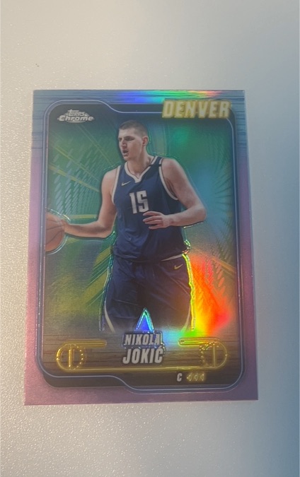 2024-25 Topps Chrome #50 Nikola Jokić — front