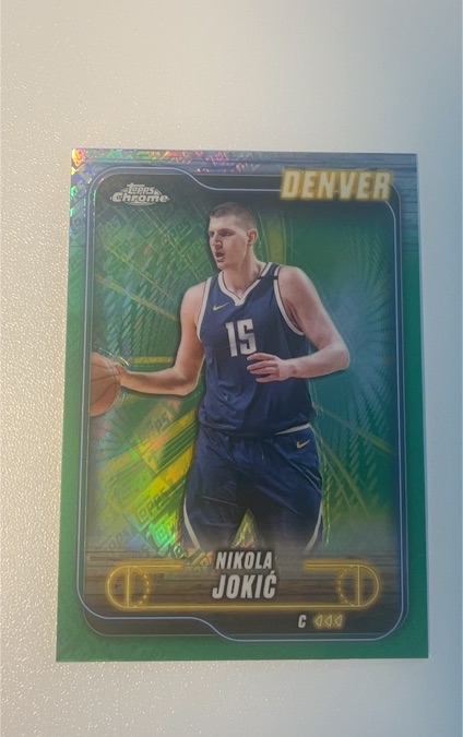 2024-25 Topps Chrome #50 Nikola Jokic — front
