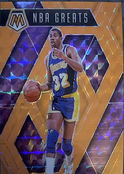 2024-25 Panini Mosaic #296 Magic Johnson — front