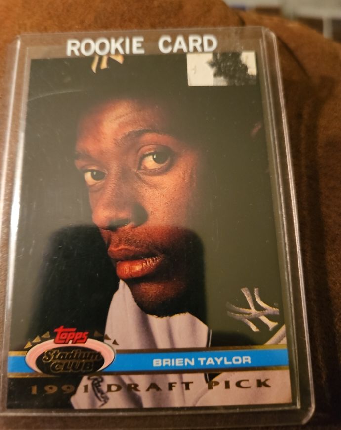 1991 Topps Stadium Club #184 Brien Taylor — front