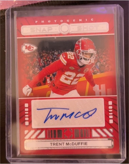 2024 Panini Photogenic Snap Shot #SSA-TMC Trent McDuffie — front