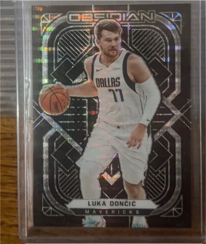 2020-21 Panini Obsidian #116 Luka Doncic — front