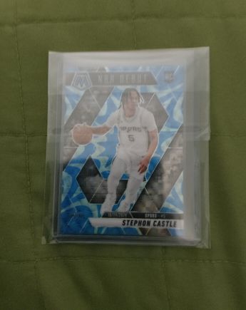 2024-25 Panini Mosaic NBA Debut #267 Stephon Castle — front