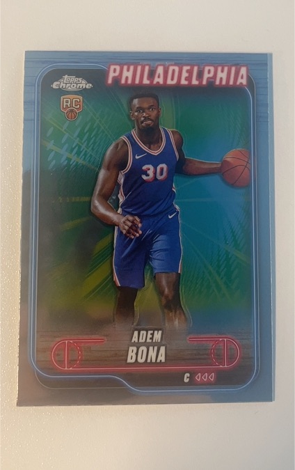 2024-25 Topps Chrome #183 Adem Bona — front
