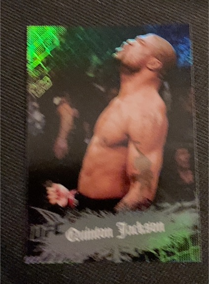2010 Topps UFC Main Event #37 Quinton Jackson — front