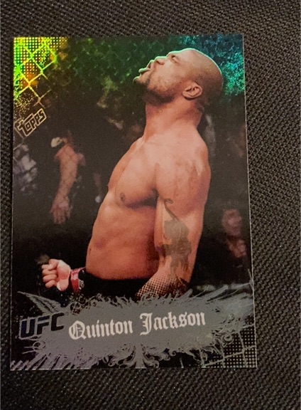 2010 Topps UFC Main Event #37 Quinton Jackson — front