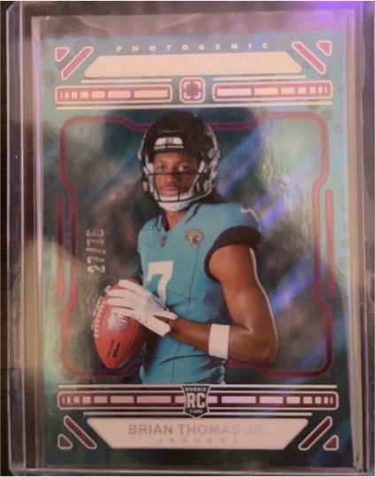 2024 Panini Photogenic Rookie Portraits #158 Brian Thomas Jr. — front