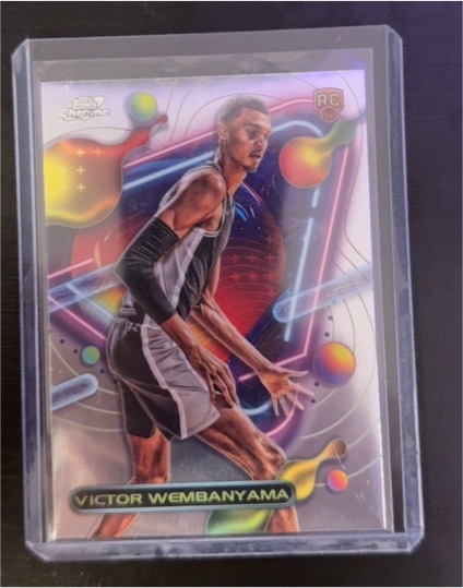 2023-24 Topps Chrome Cosmic #151 Victor Wembanyama RC — front