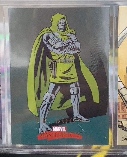 2007 Upper Deck Marvel Masterpieces #18 Dr. Doom — front