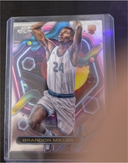 2023-24 Topps Chrome Cosmic #152 Brandon Miller — front