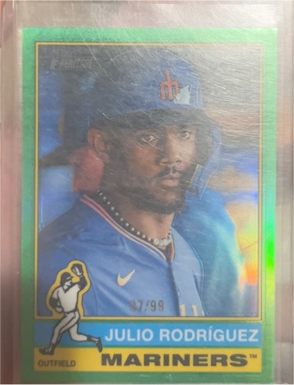 2025 Topps Heritage #369 Julio Rodríguez — front