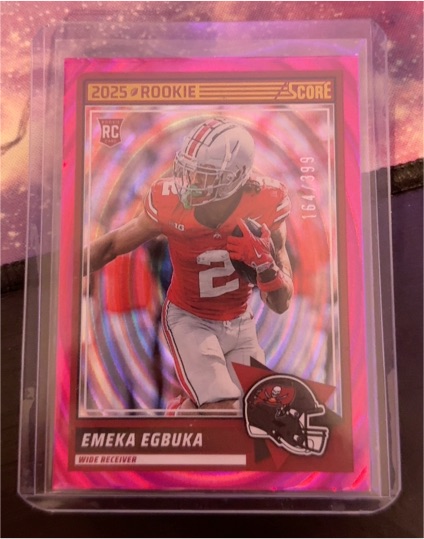 2025 Panini Score #2 Emeka Egbuka — front