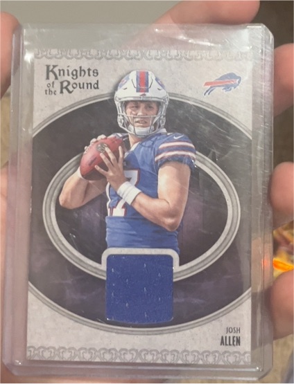 2018 Panini Knights of the Round #KR-JA Josh Allen — front